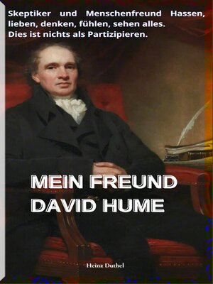 cover image of MEIN FREUND DAVID HUME